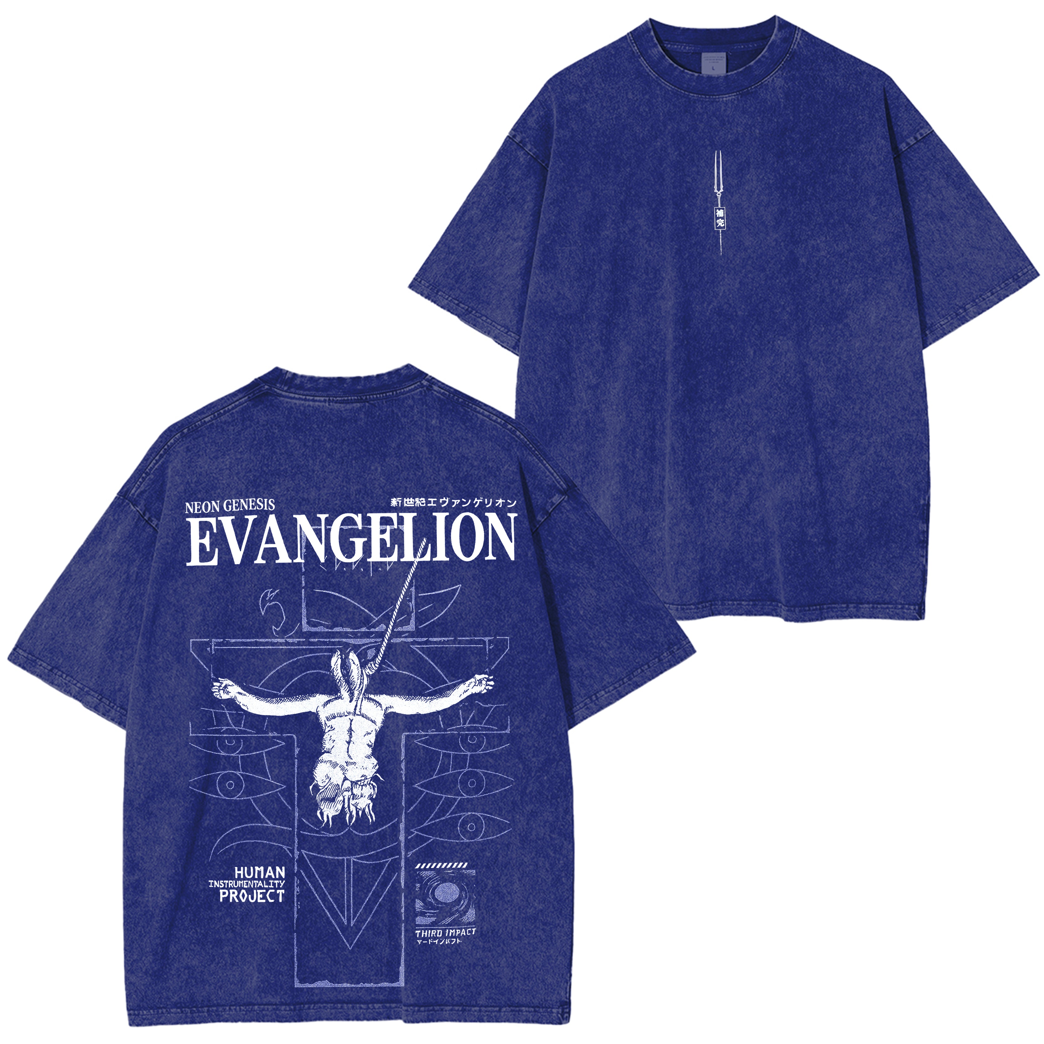 T-shirt Lilith ACID WASH - T-shirts Neon Genesis Evangelion