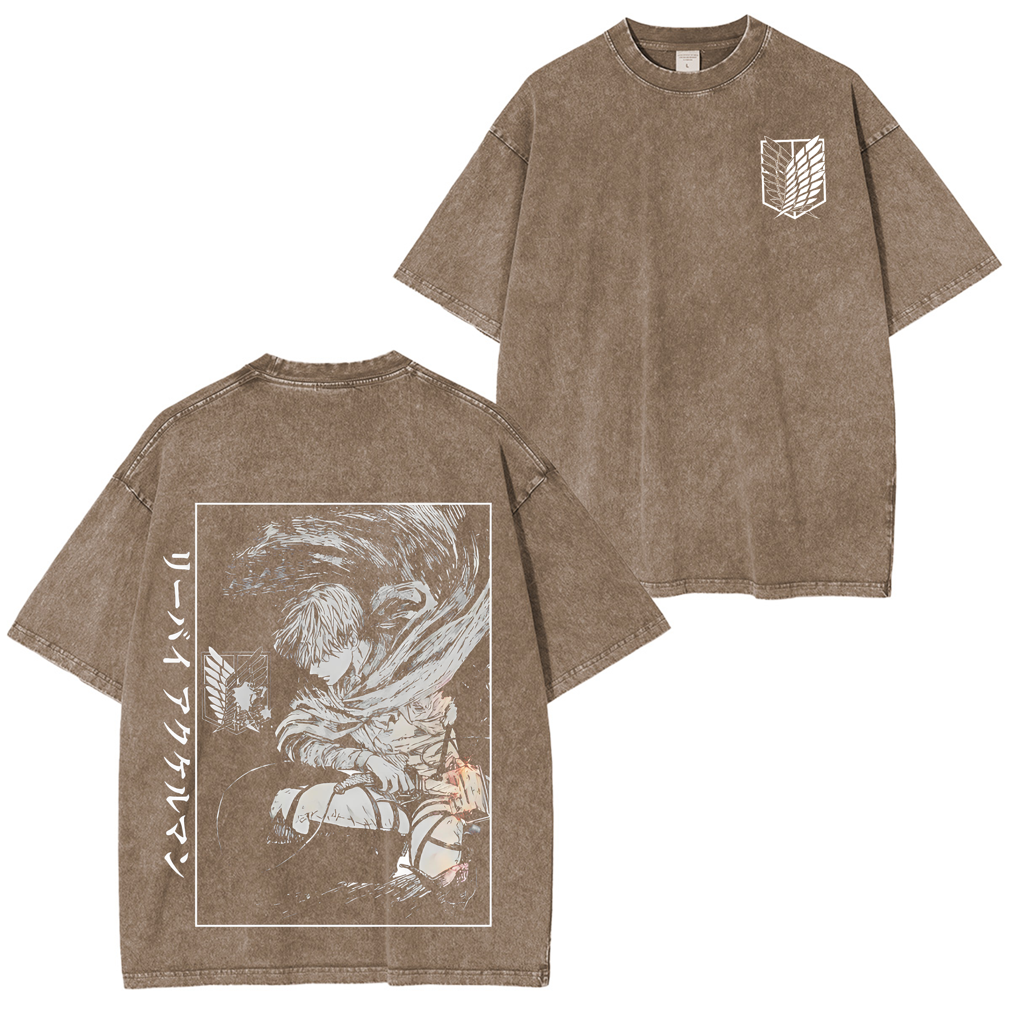 T-shirts Animé L'Attaque des Titans