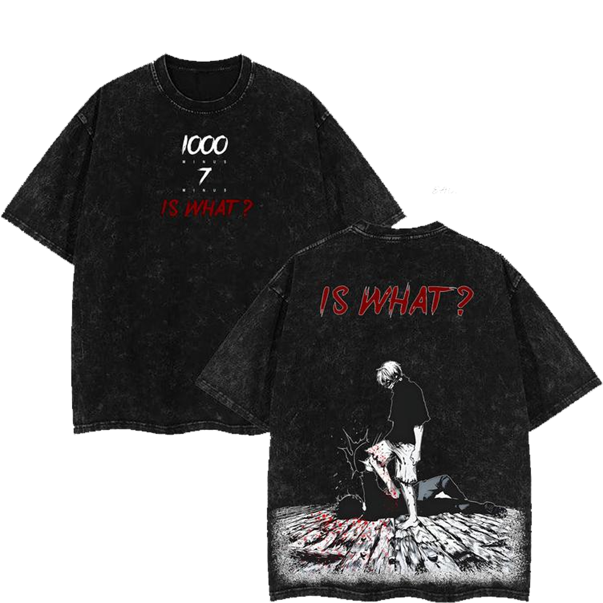 Camiseta Vintage Retro de Ken Kaneki Tokyo Ghoul Anime
