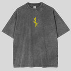 T-shirt léger unisexe délavé à l'acide Lucy Neoncore Edgerunners édition limitée rétro