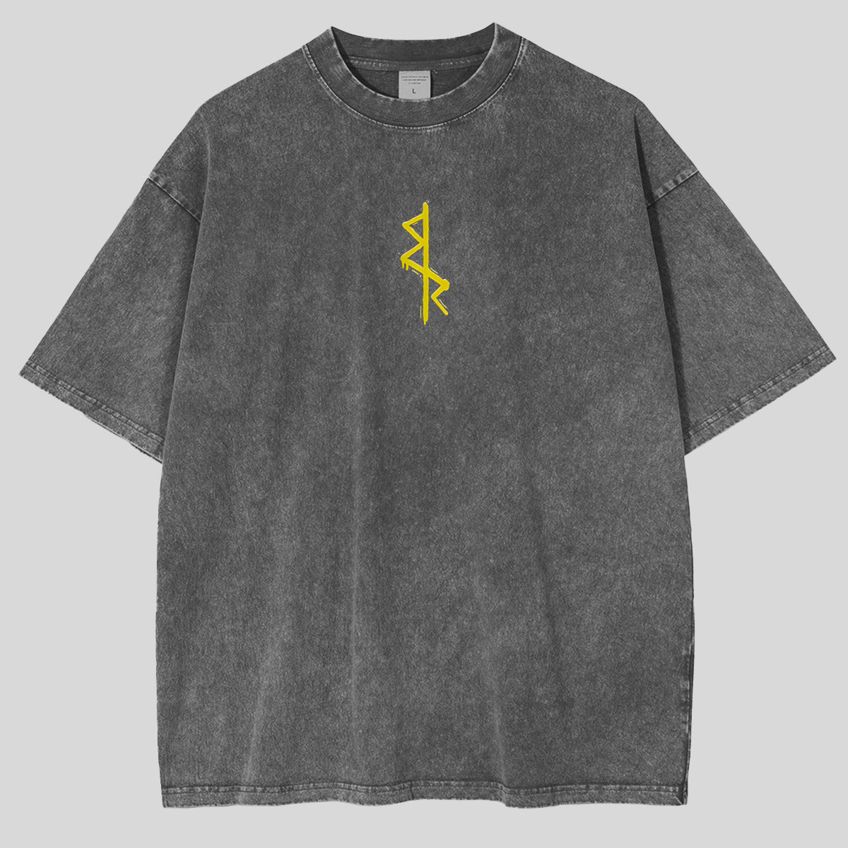 T-shirt léger unisexe délavé à l'acide Lucy Neoncore Edgerunners édition limitée rétro