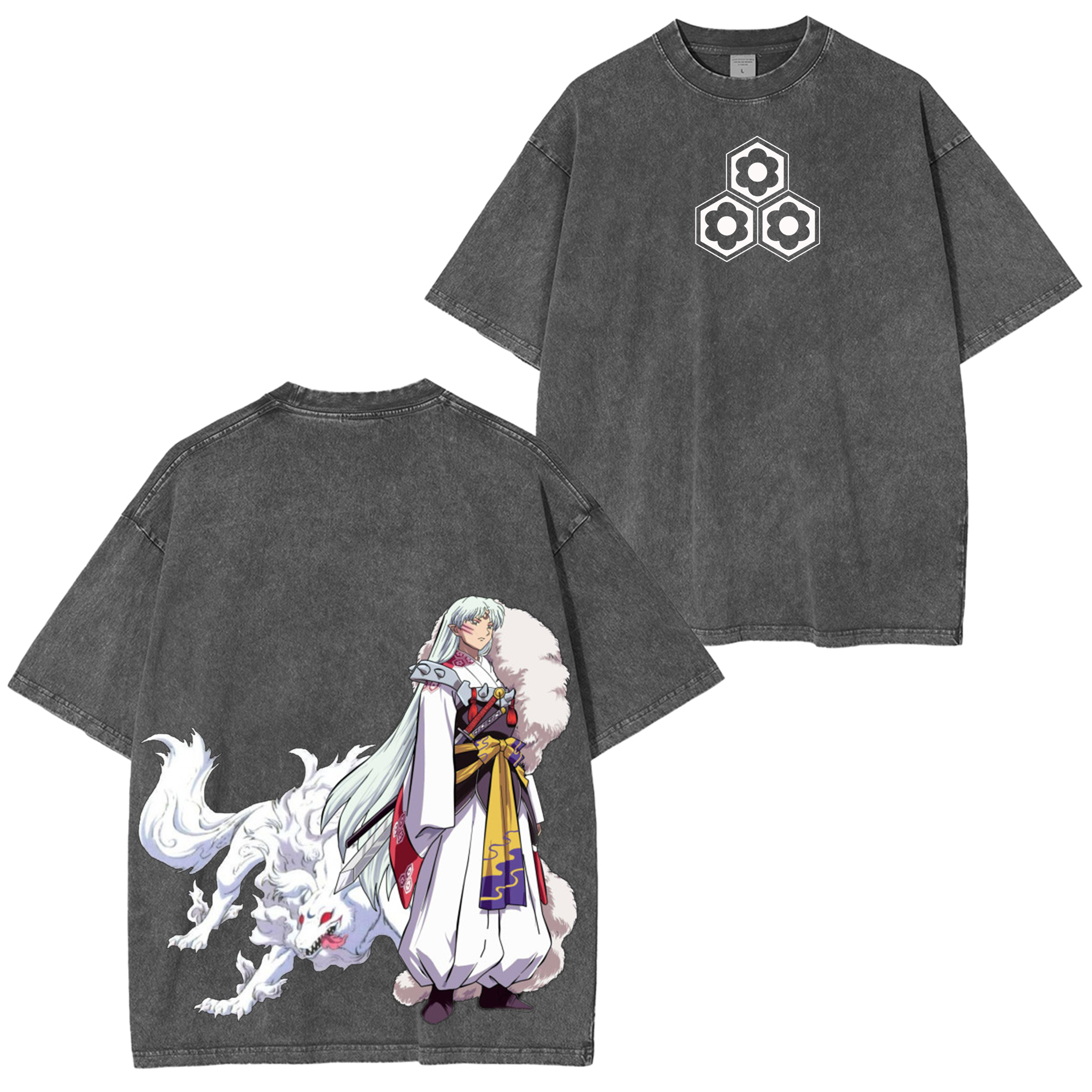 T-shirt surdimensionné Inuyasha Sesshomaru