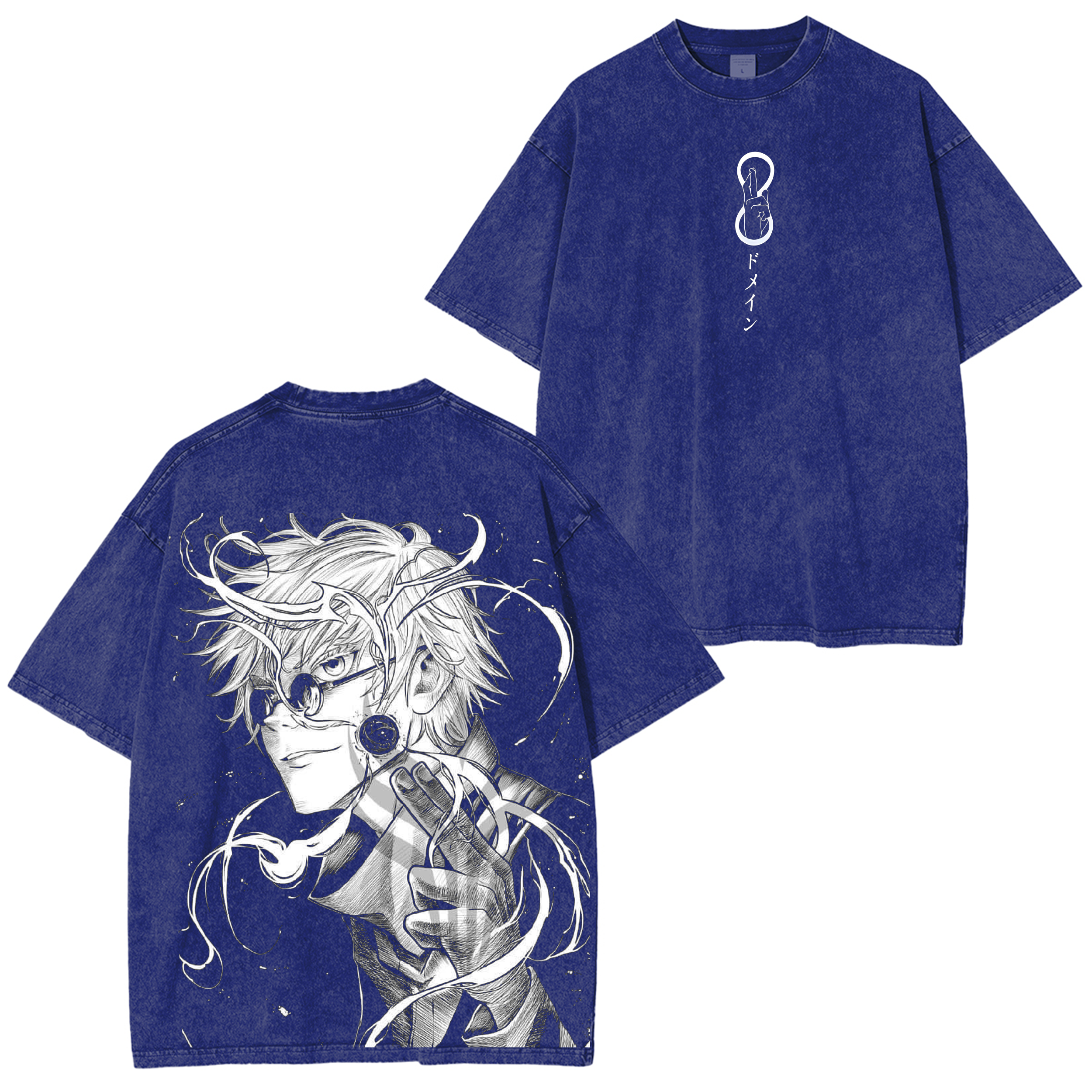 Camiseta unisex lavada de Jujutsu Kaisen Satoru Gojo