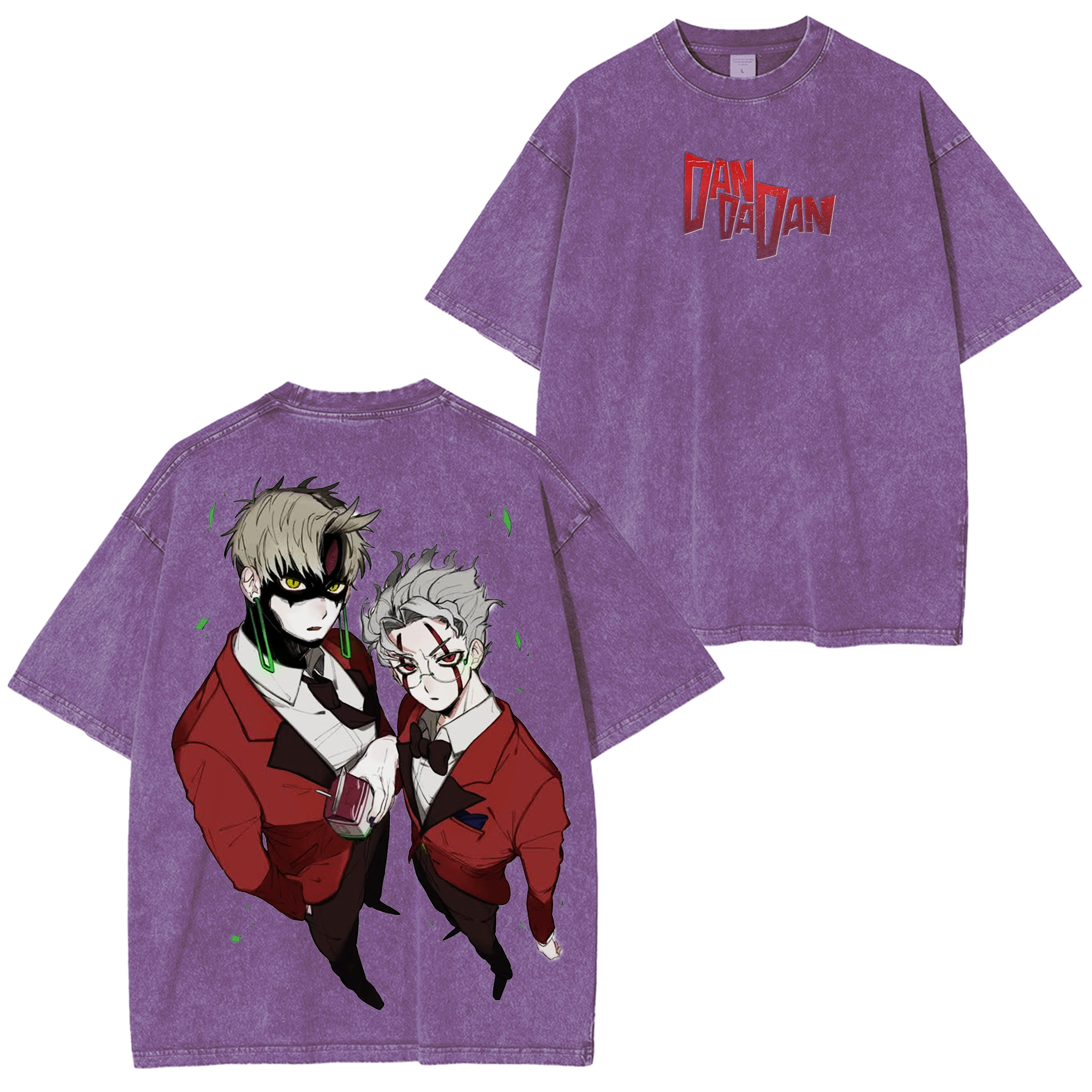Camiseta Lavada Unisex Dandadan
