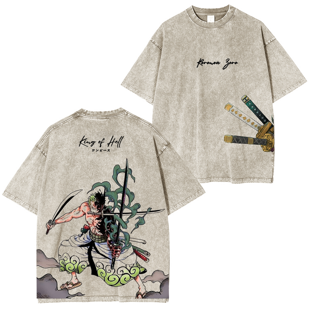 One Piece Roronoa Zoro Anime T-Shirt