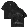 Camiseta Oversize "Acid Wash" de Jujutsu Kaisen