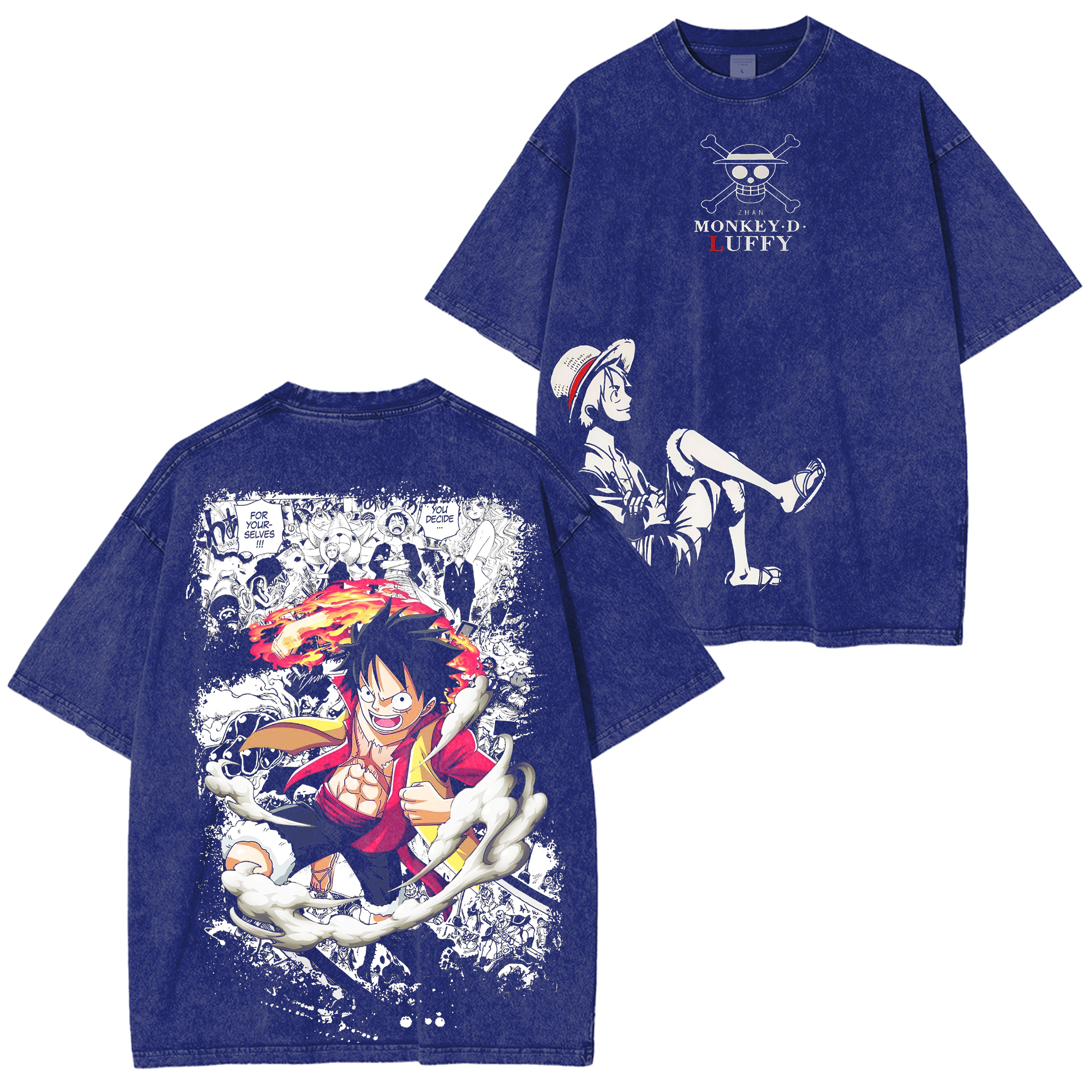 Luffy Vintage TeeحOne Piece