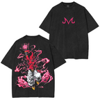 Camiseta negra de Dragon Ball Majin Boo
