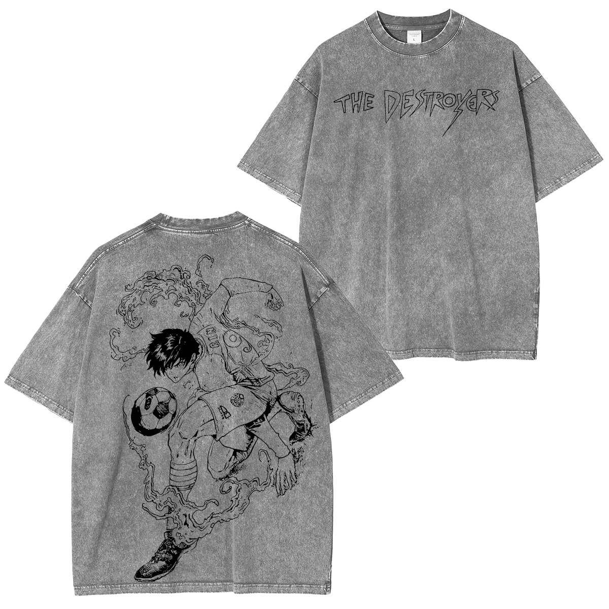 Camiseta Lavada Villanos de Blue Lock