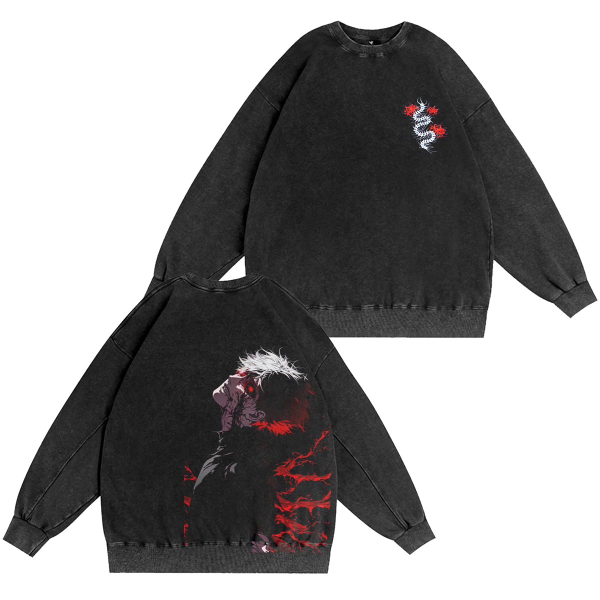 Camiseta/Sudadera/Sudadera con Capucha Vintage de Tokyo Ghoul