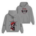 Sweat à capuche unisexe vintage Demon Slayer