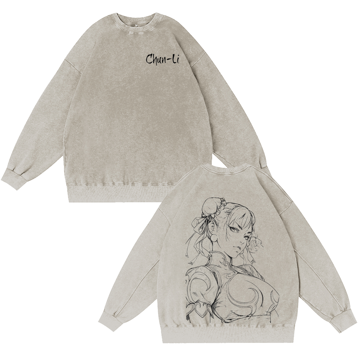 Camiseta/Sudadera/Sudadera con capucha vintage de Street Fighter