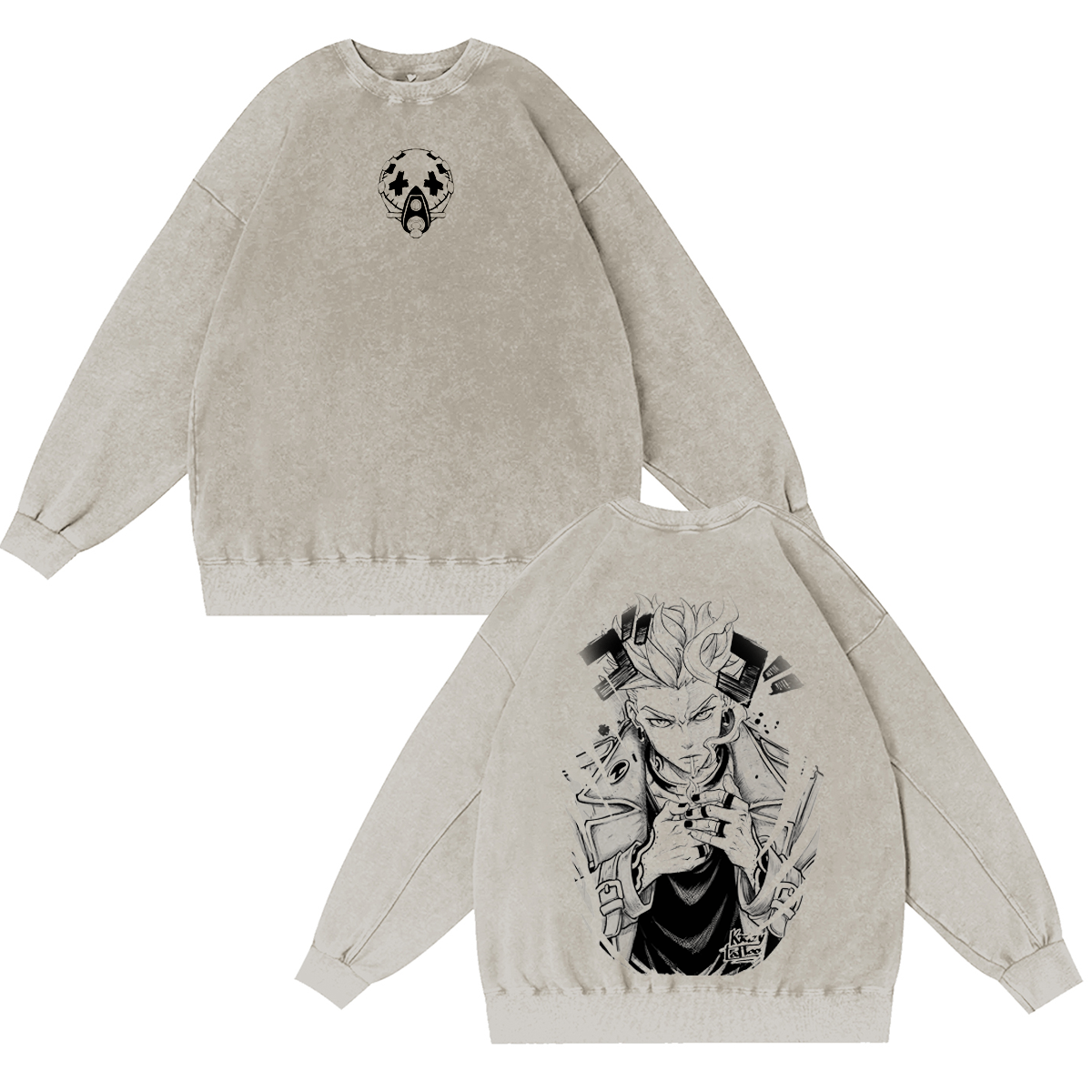Camiseta/Sudadera/Sudadera con capucha Gachiakuta Vintage Washed