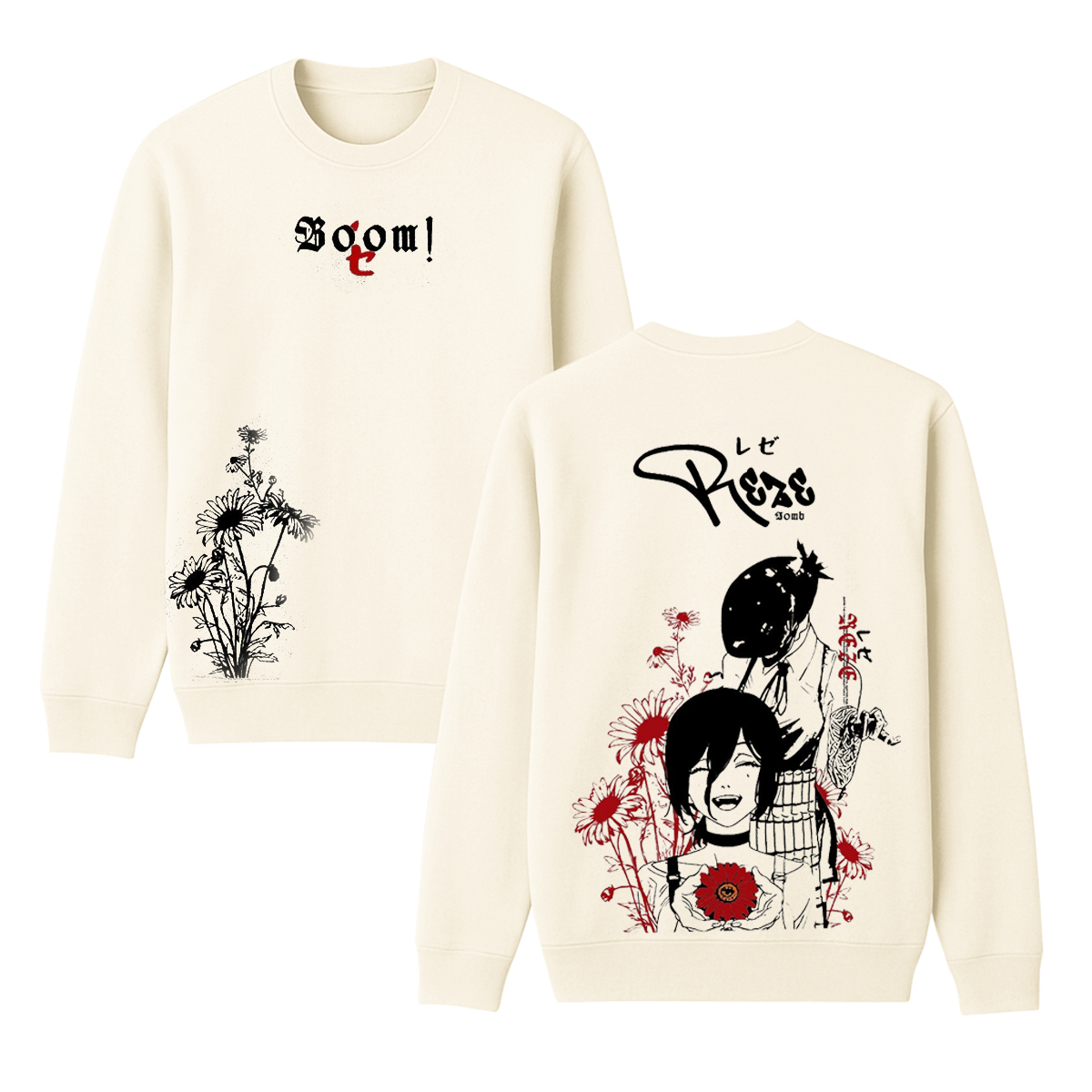 Camiseta/Sudadera con cuello redondo/Sudadera con capucha Chainsaw Man estilo vintage gastado