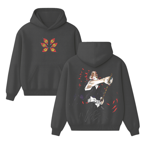 Kokushibo Moon Breathing Vintage Hoodie