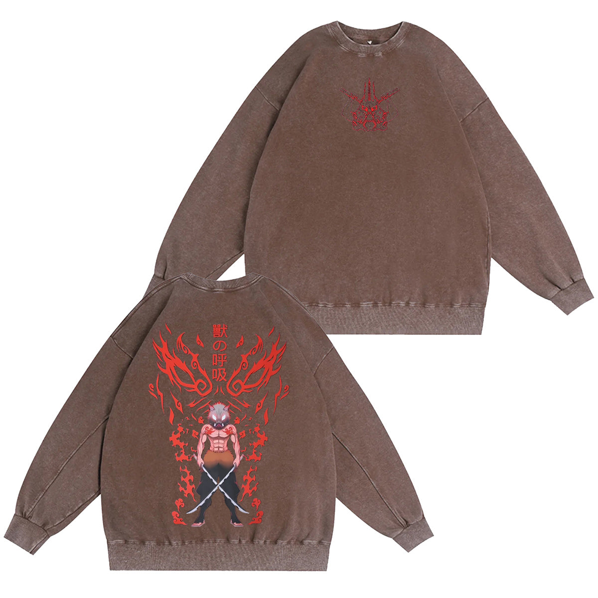 Demon Slayer Vintage Washed T-shirt/Crewneck/Hoodie