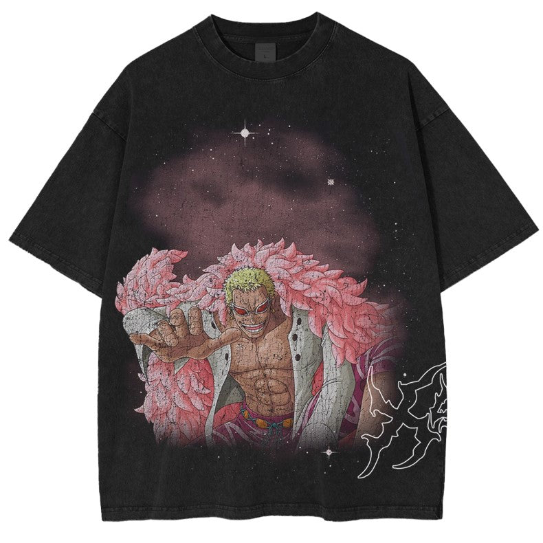 Camiseta extragrande de Donquijote Doflamingo