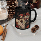 Taza de café Akaza de Demon Slayer