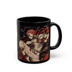 Taza de café Akaza de Demon Slayer