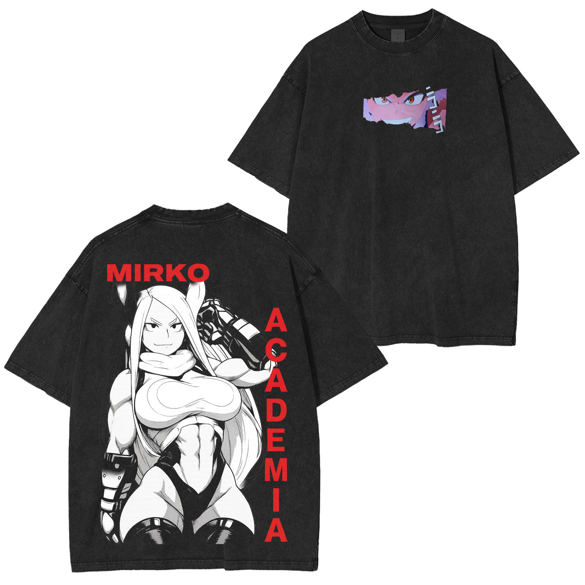 Mirko Bunny Hero My Hero Academia Unisex Washed T-Shirt