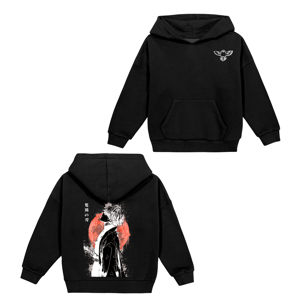 Camiseta de algodón unisex Zenitsu para niños/Sudadera de cuello redondo/Sudadera con capucha