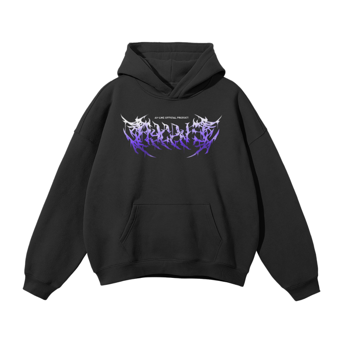 Sudadera con capucha de streetwear "El que lo dejó todo atrás"