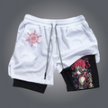 Pantalones cortos unisex de Demon Slayer estilo urbano