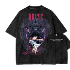 T-shirt unisexe délavé Solo-leveling 2503010752