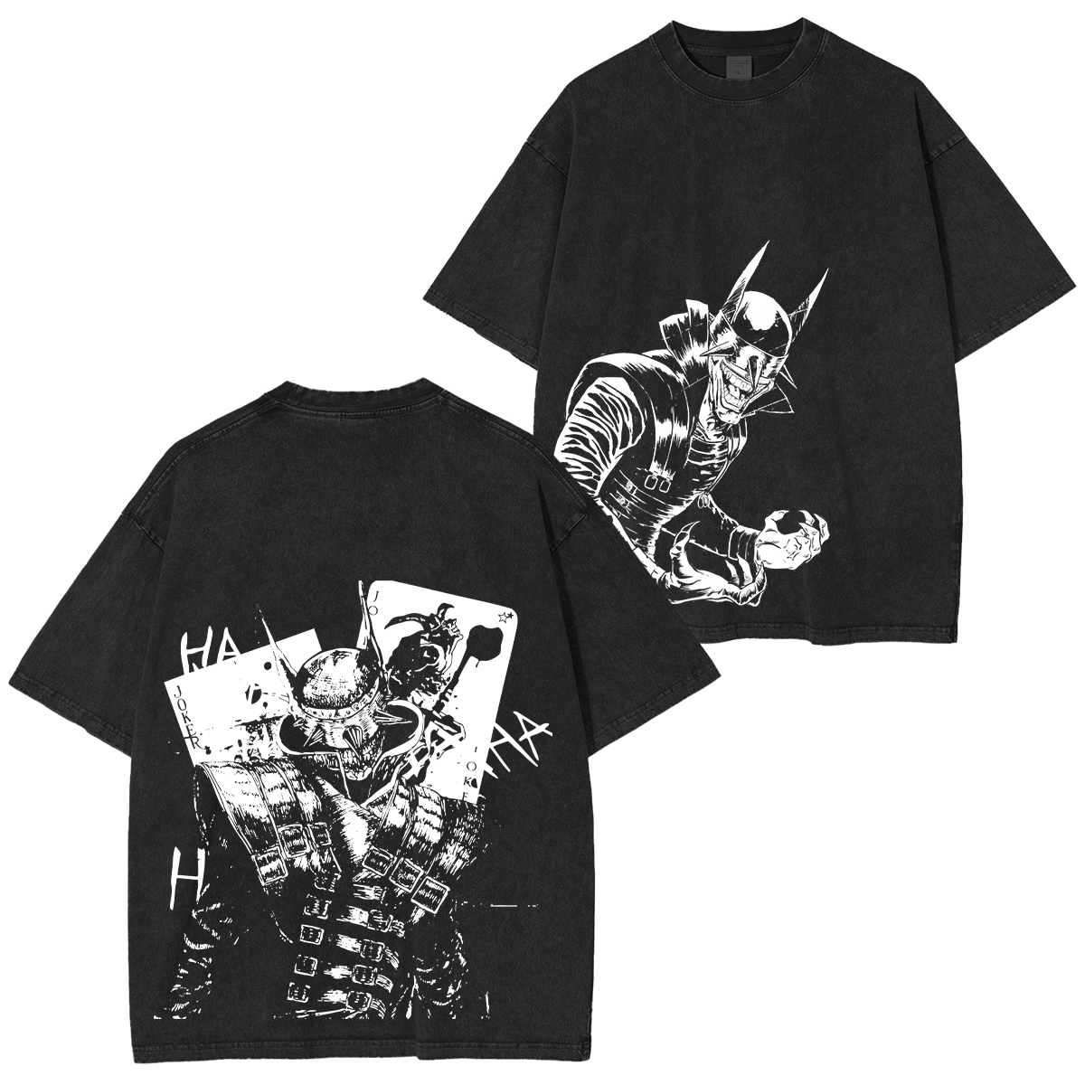T-shirt unisexe lavé Batman Who Laughs