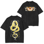 Zenitsu Anime Unisex Washed T-Shirt