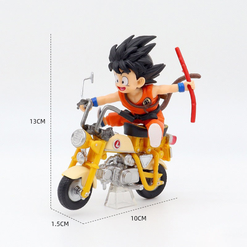 Funny Bike Riding Goku and Master Roshi's Hand