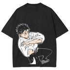Jujutsu Kaisen Anime Unisex Washed T-Shirt