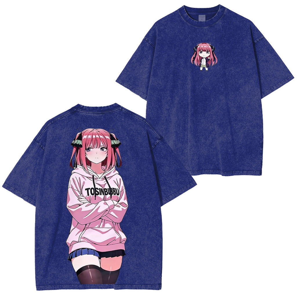 The Quintessential Quintuplets :NinoNakano T-Shirt Vintage