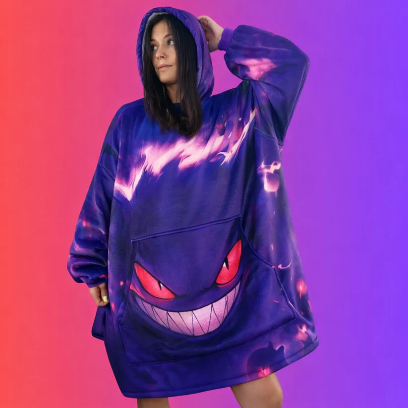 Sudadera manta extragrande de anime y dibujos animados
