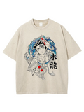 T-shirt vintage avec motif masqué