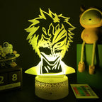 3D Anime Lamp Bleach Led Night Light Bedroom Decoration Bedside Lamp Gift
