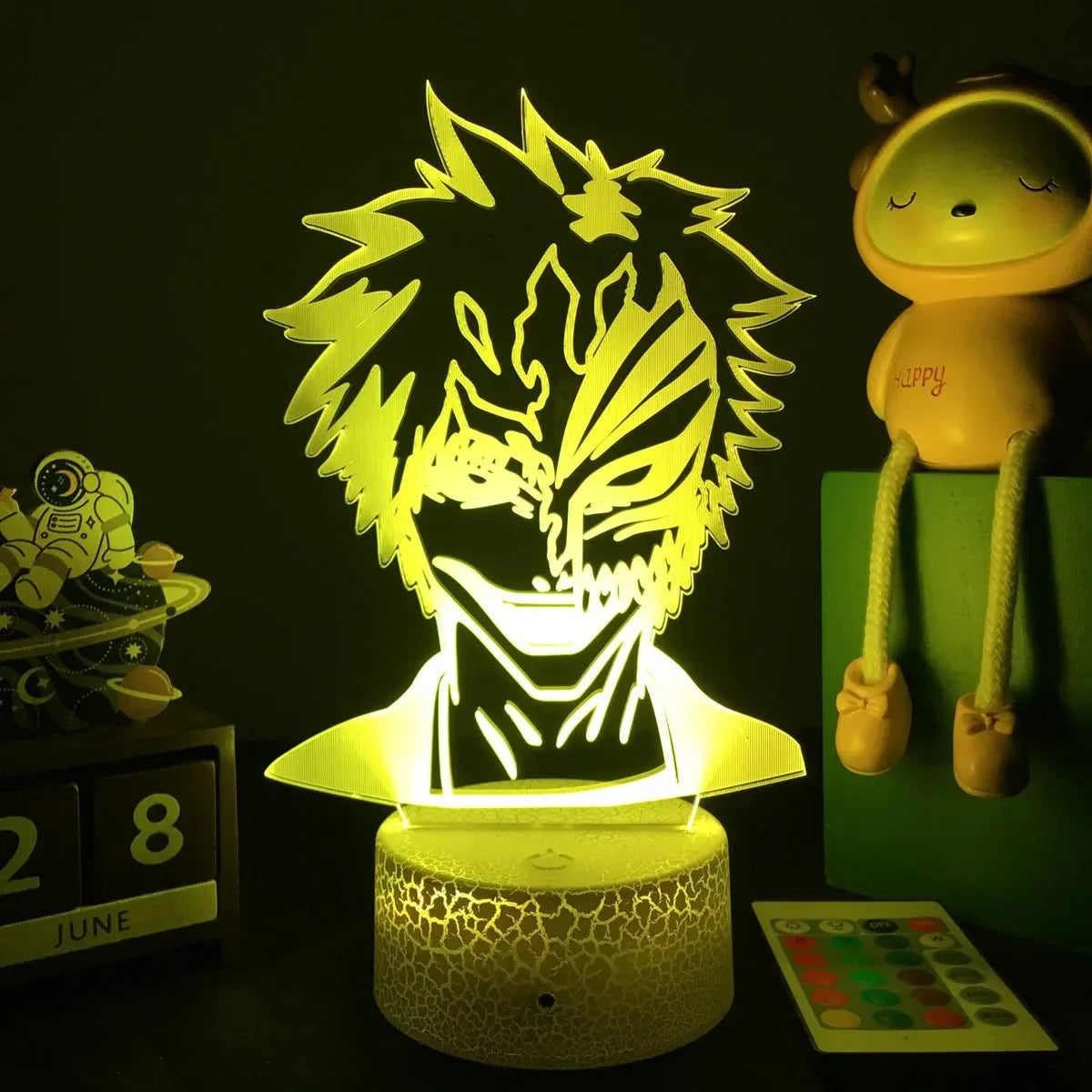 3D Anime Lamp Bleach Led Night Light Bedroom Decoration Bedside Lamp Gift