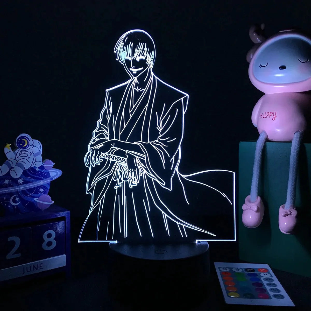 3D Anime Lamp Bleach Led Night Light Bedroom Decoration Bedside Lamp Gift