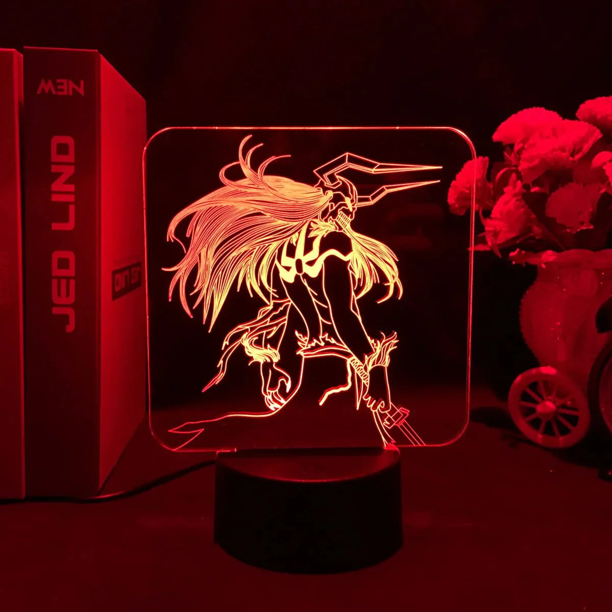 3D Anime Lamp Bleach Led Night Light Bedroom Decoration Bedside Lamp Gift