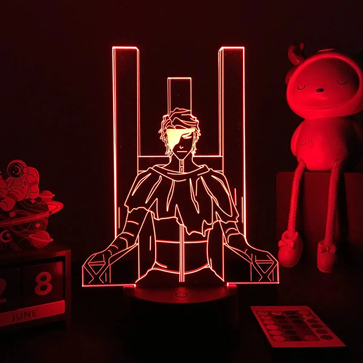 3D Anime Lamp Bleach Led Night Light Bedroom Decoration Bedside Lamp Gift