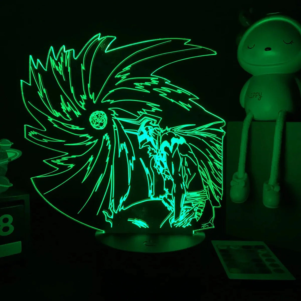 3D Anime Lamp Bleach Led Night Light Bedroom Decoration Bedside Lamp Gift