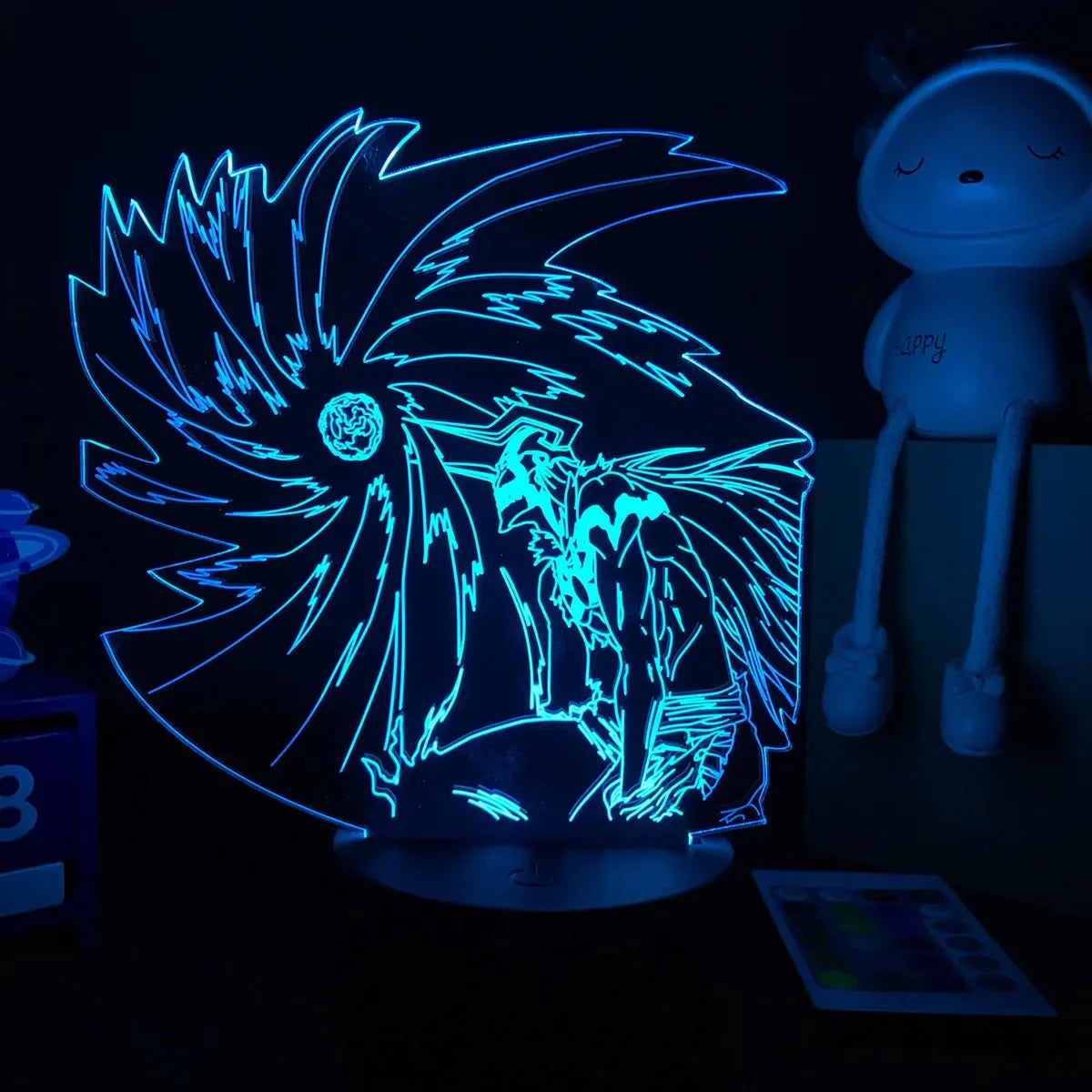 3D Anime Lamp Bleach Led Night Light Bedroom Decoration Bedside Lamp Gift