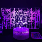 3D Anime Lamp Bleach Led Night Light Bedroom Decoration Bedside Lamp Gift