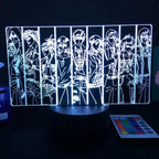 3D Anime Lamp Bleach Led Night Light Bedroom Decoration Bedside Lamp Gift