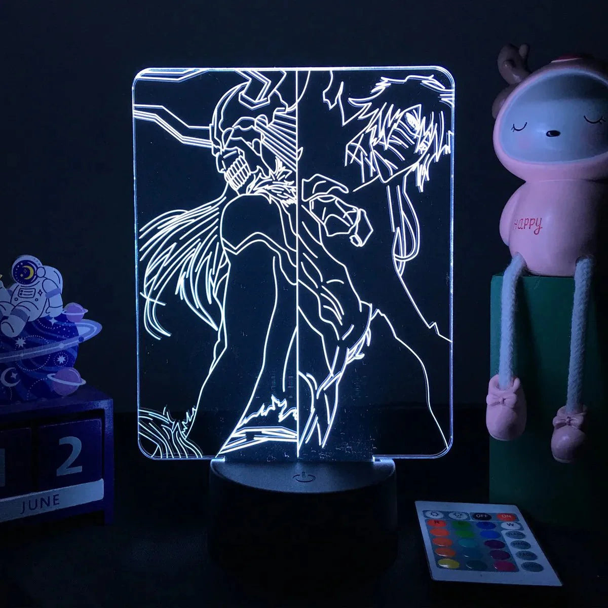 3D Anime Lamp Bleach Led Night Light Bedroom Decoration Bedside Lamp Gift