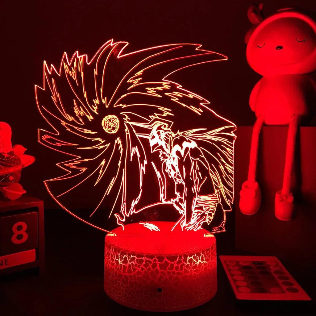 3D Anime Lamp Bleach Led Night Light Bedroom Decoration Bedside Lamp Gift