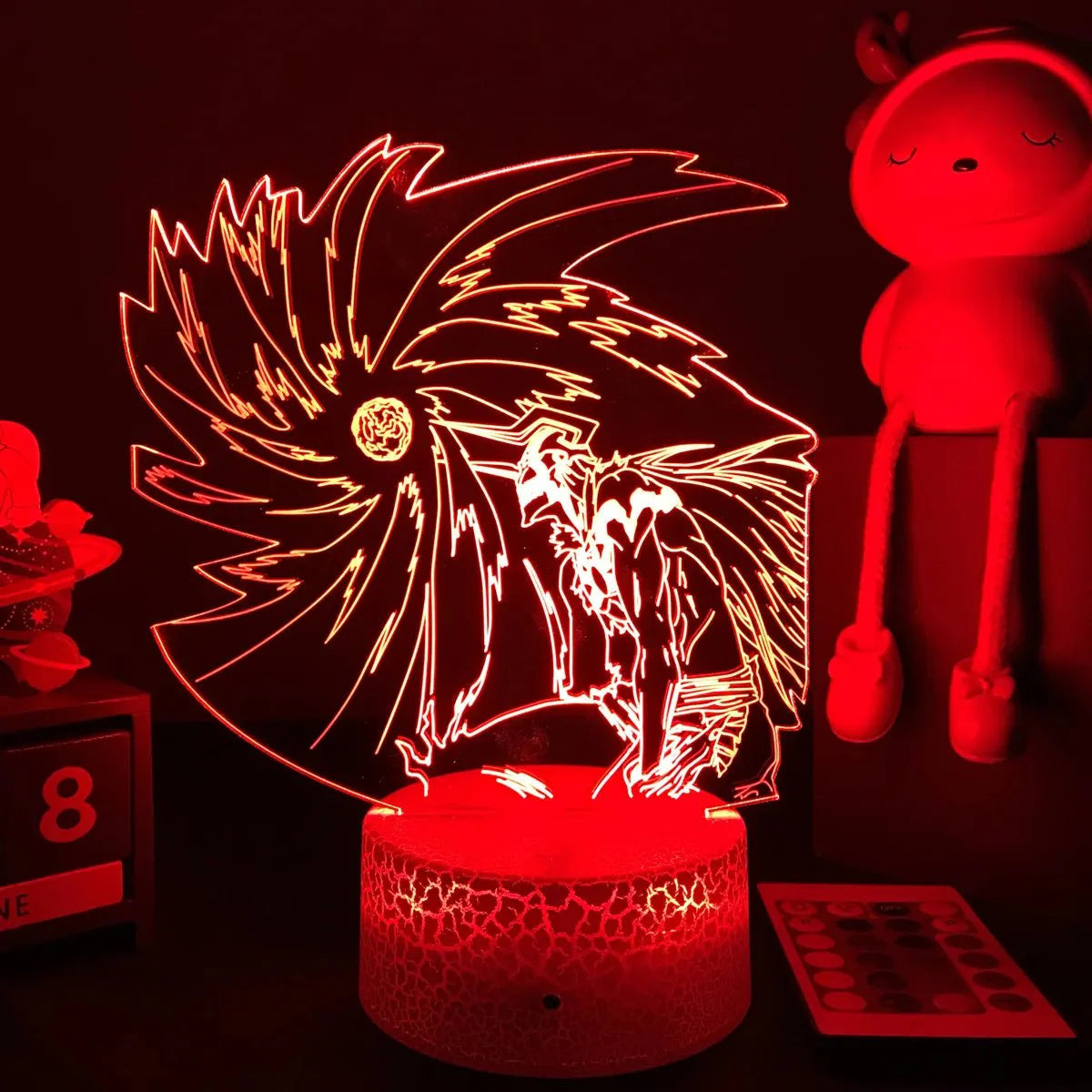 3D Anime Lamp Bleach Led Night Light Bedroom Decoration Bedside Lamp Gift