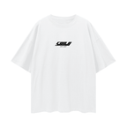 Camiseta de streetwear Y2K de pata negra blanca