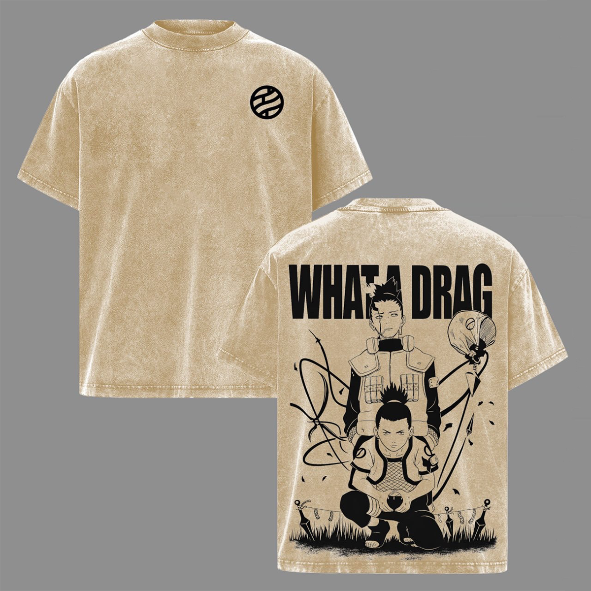 Shikamaru Nara Naruto Washed T-shirt/Crewneck/Hoodie