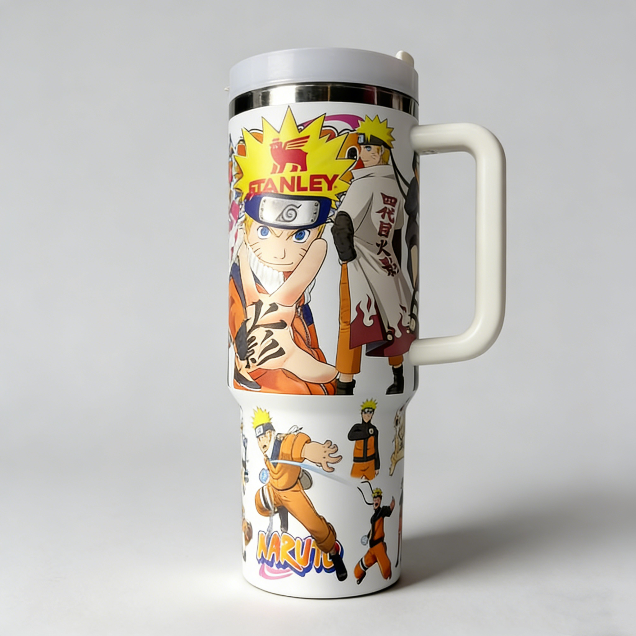 Naruto-Themed Custom 40-Ounce Vacuum Insulated Tumbler